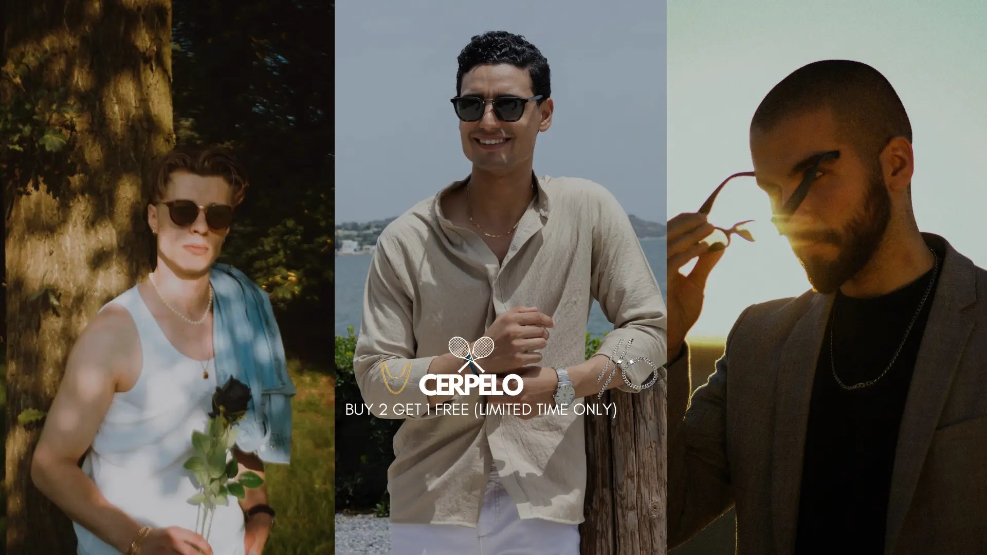 Chains, Bracelets & Eyewear CERPELO