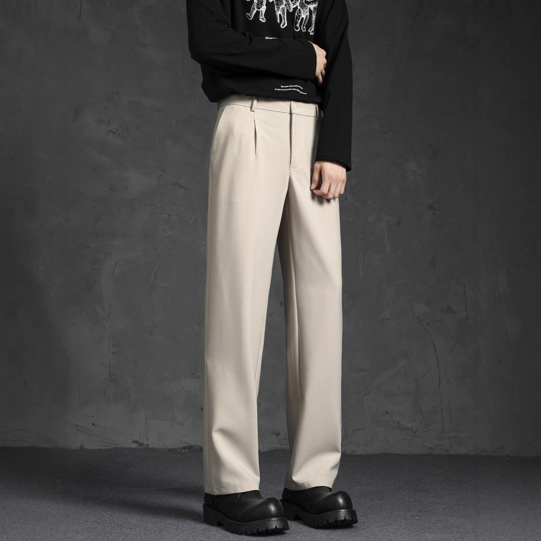 DARK LAPEL PANTS - CERPELO