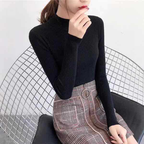 Pullover Slim Fit Skinny Sweater