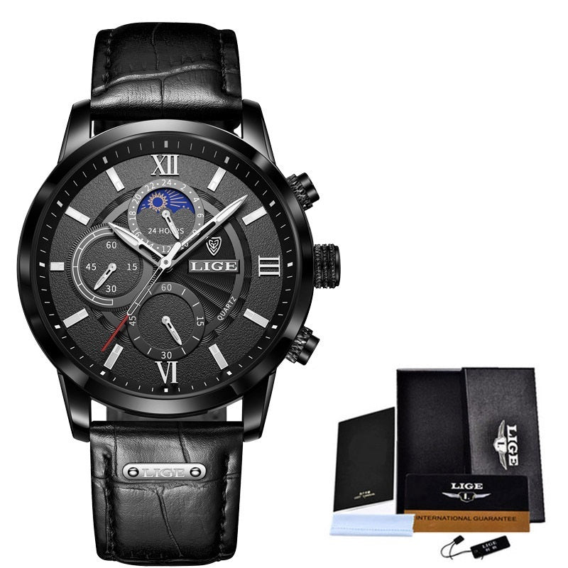 EPIRE - Multifunctional Waterproof Quartz Watch Chronograph, Menswear, CERPELO