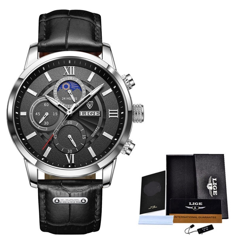 EPIRE - Multifunctional Waterproof Quartz Watch Chronograph, Menswear, CERPELO