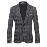 Men's Plaid Suit