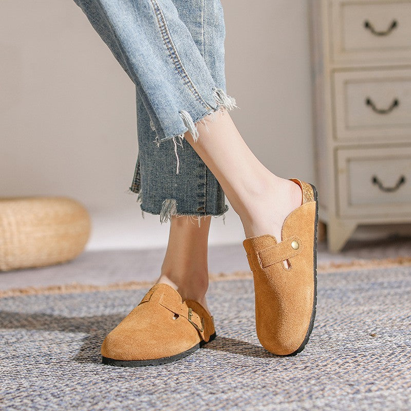 Men's French Suede Clogs