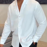 Lapel Button-down Shirt