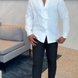 Lapel Button-down Shirt