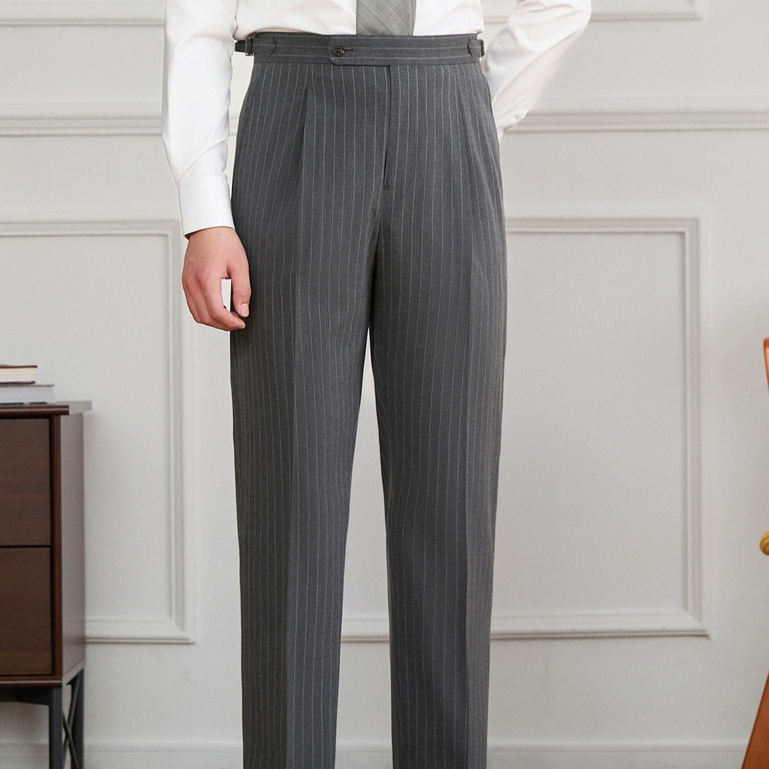 ITALIAN STRIPE PANTS - CERPELO