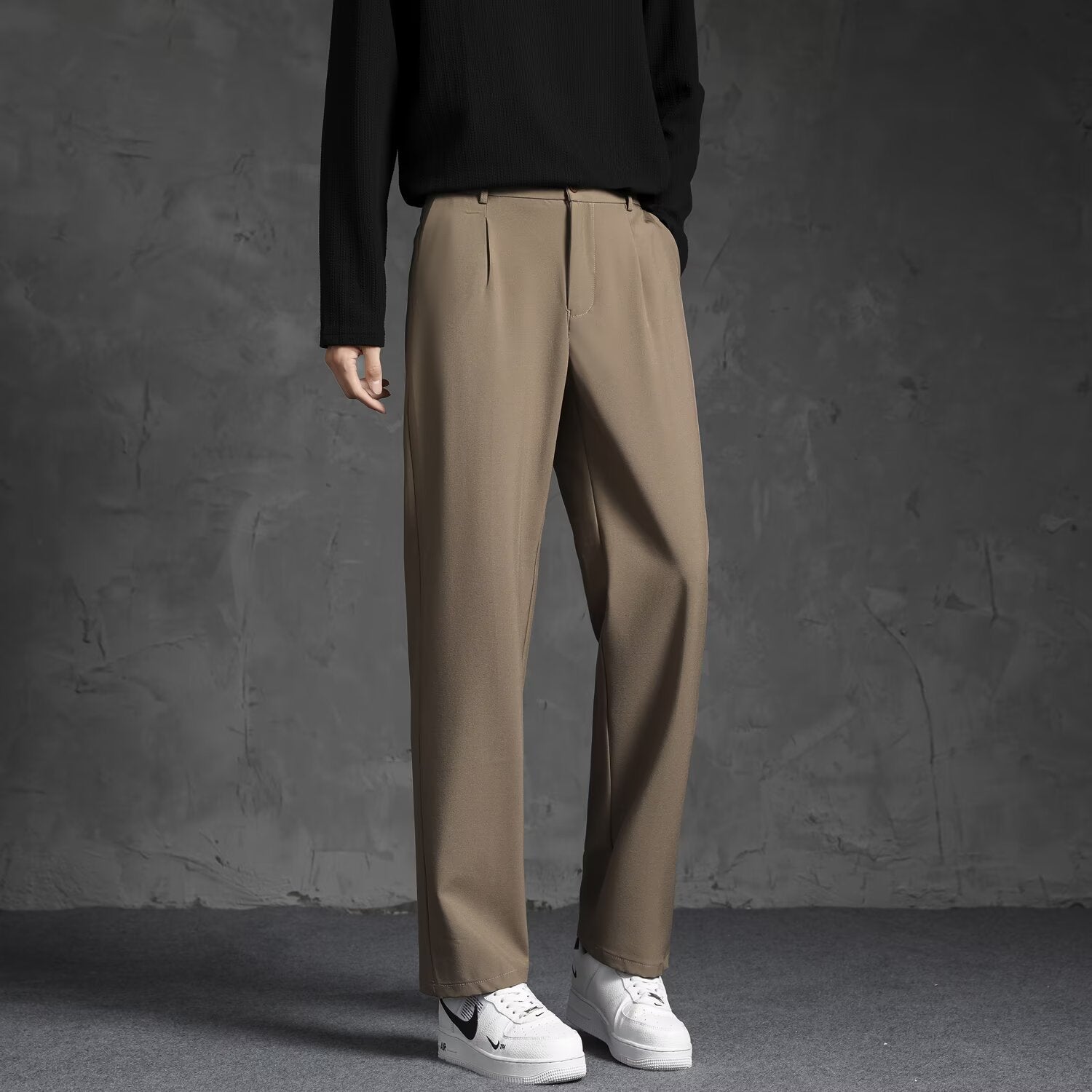 DARK LAPEL PANTS - CERPELO
