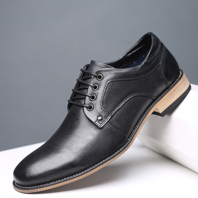 Men's cowhide leather shoes