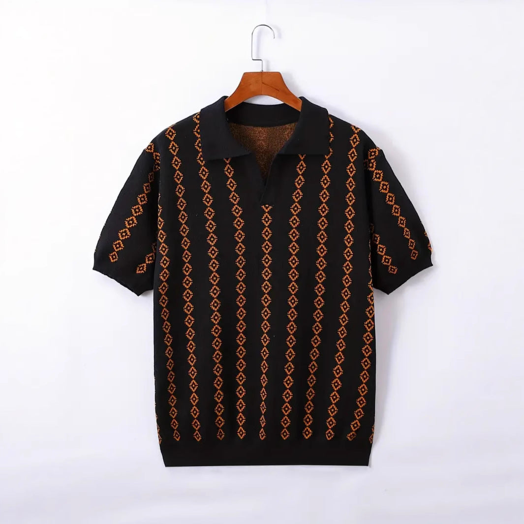 Jacquard T-shirt - CERPELO