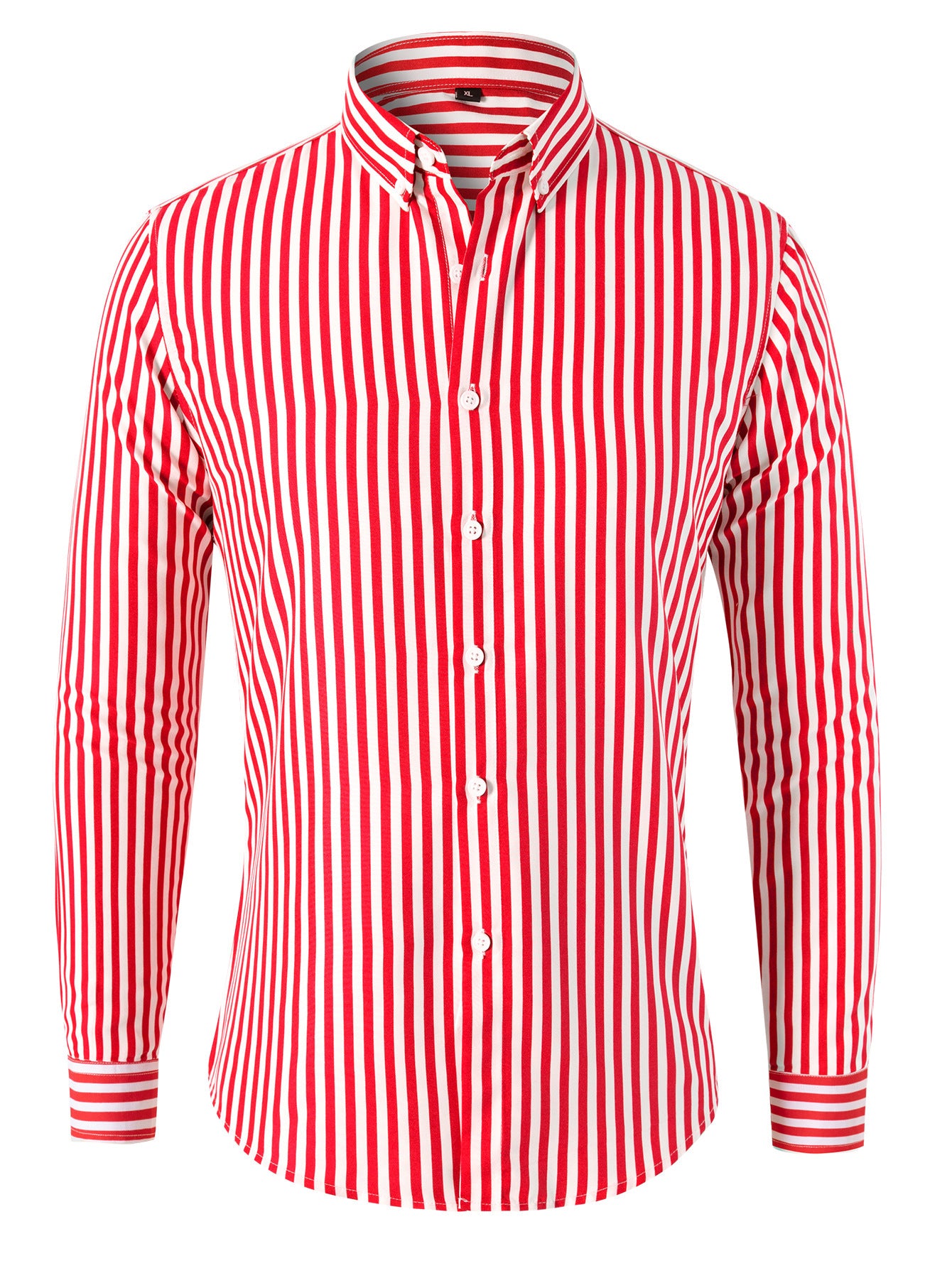 Men's Striped Long Sleeve Shirt