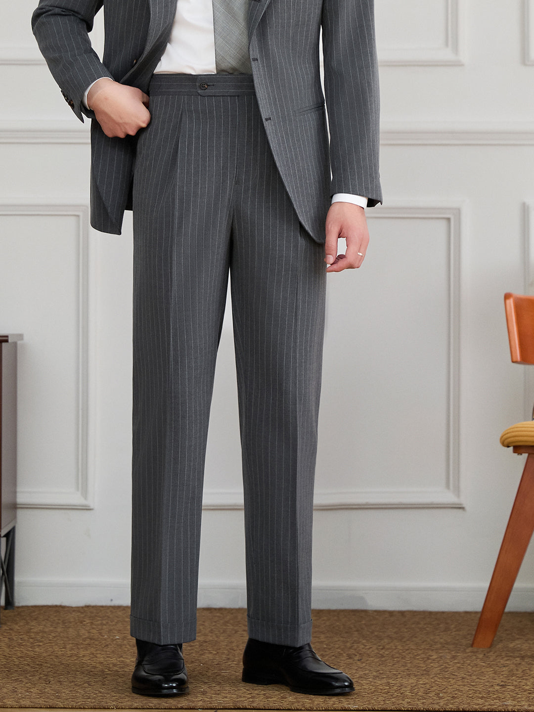 ITALIAN STRIPE PANTS - CERPELO