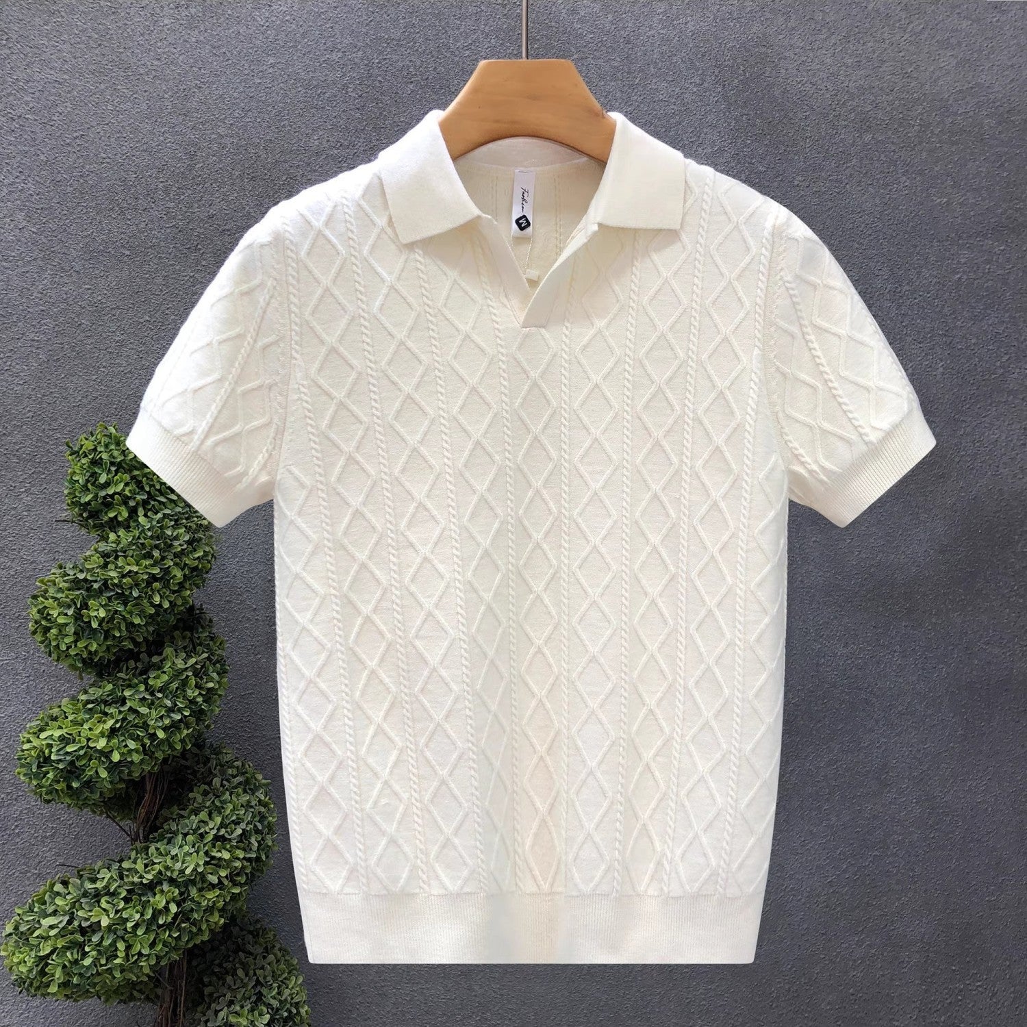 TURNDOWN V-NECK - CERPELO