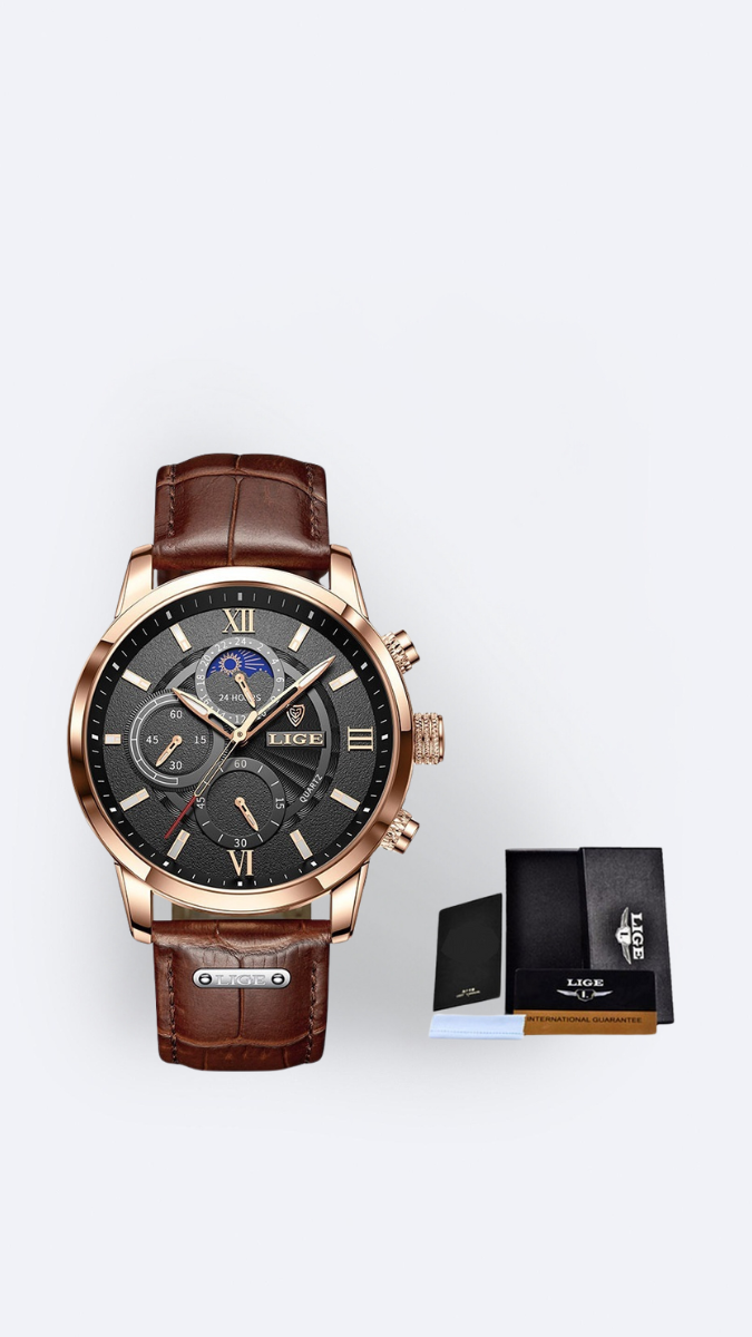 EPIRE - Multifunctional Waterproof Quartz Watch Chronograph - CERPELO