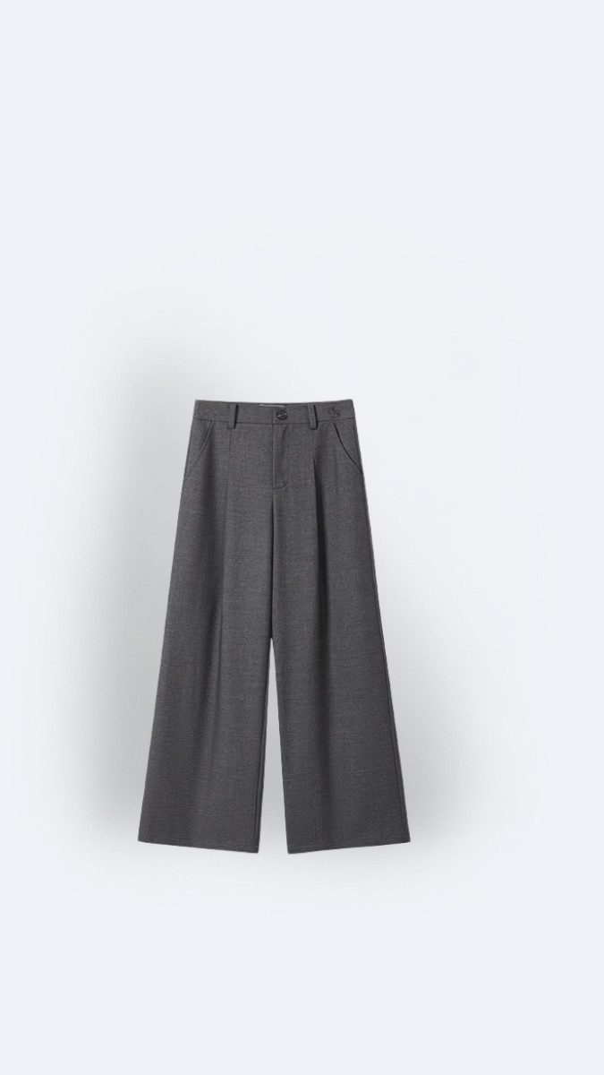 Wide-leg Suit Pants Women's Loose All-match Commute High Waist