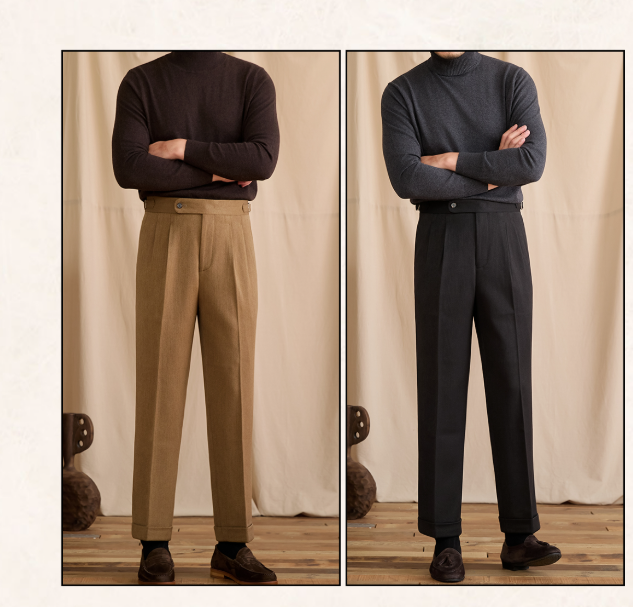 Blend Italian Casual Pants - CERPELO