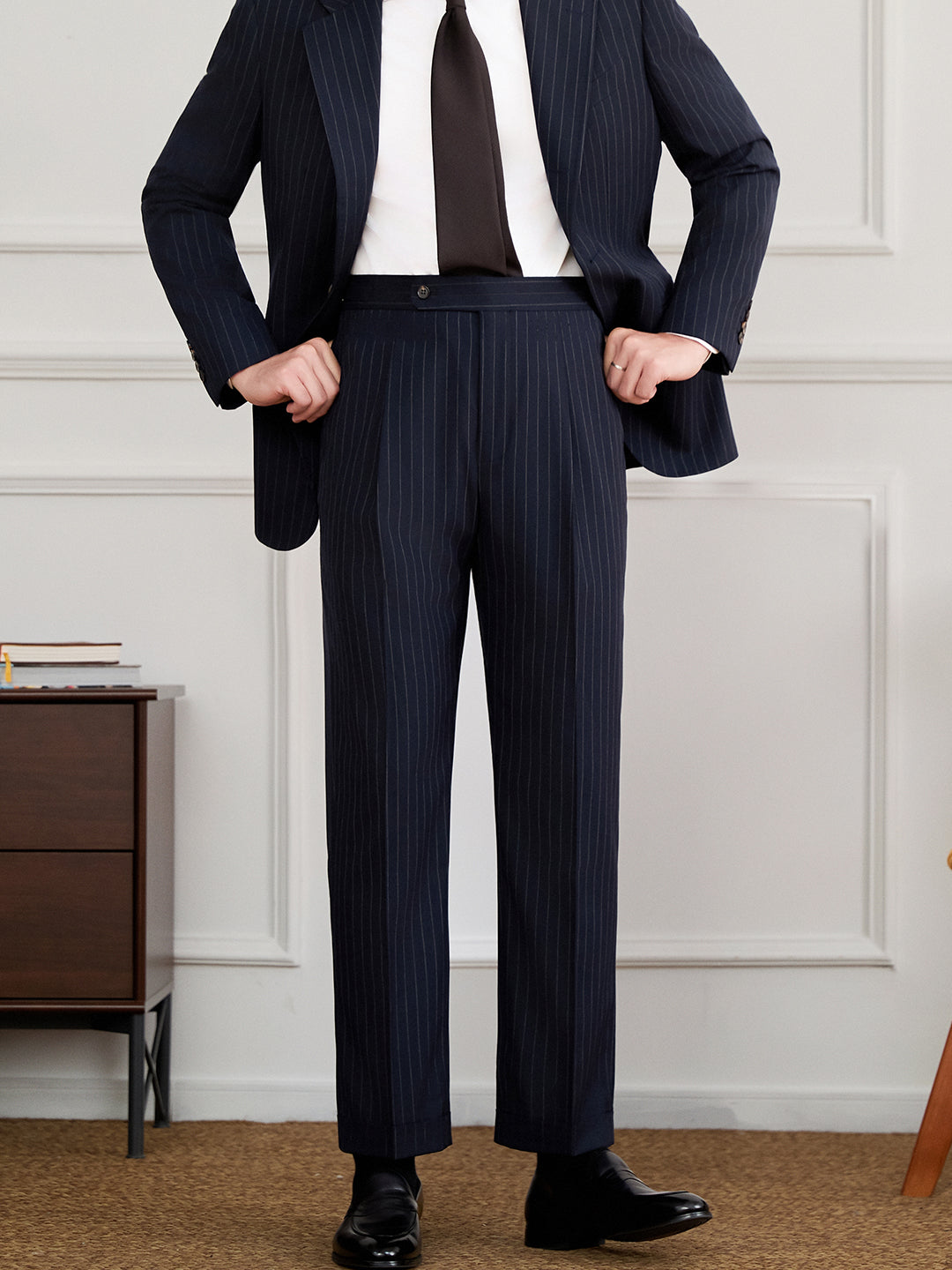 ITALIAN STRIPE PANTS - CERPELO