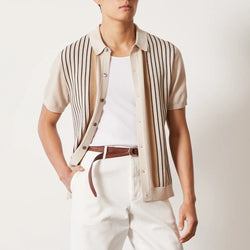 Image of AMIRE Knitted Polo Shirt