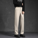 DARK LAPEL PANTS - CERPELO