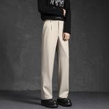 DARK LAPEL PANTS - CERPELO