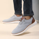Casual Men's Breathable Flyknit Shoes - CERPELO