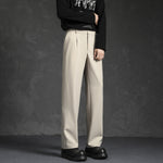 DARK LAPEL PANTS - CERPELO