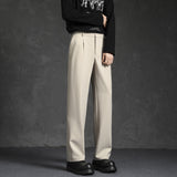 DARK LAPEL PANTS - CERPELO