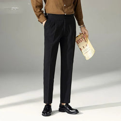 Image of LAVIRE - Slim Casual Pants Men, Menswear, CERPELO