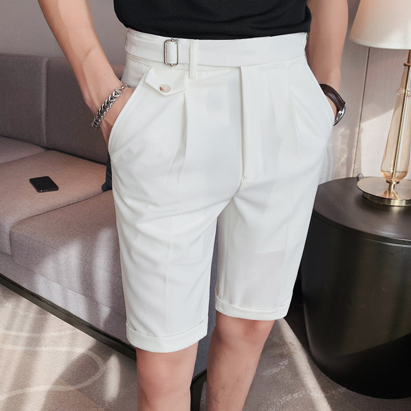 OLD MONEY CASUAL SHORT PANTS - CERPELO