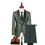 Men's Jacquard Luxury Suit CERPELO