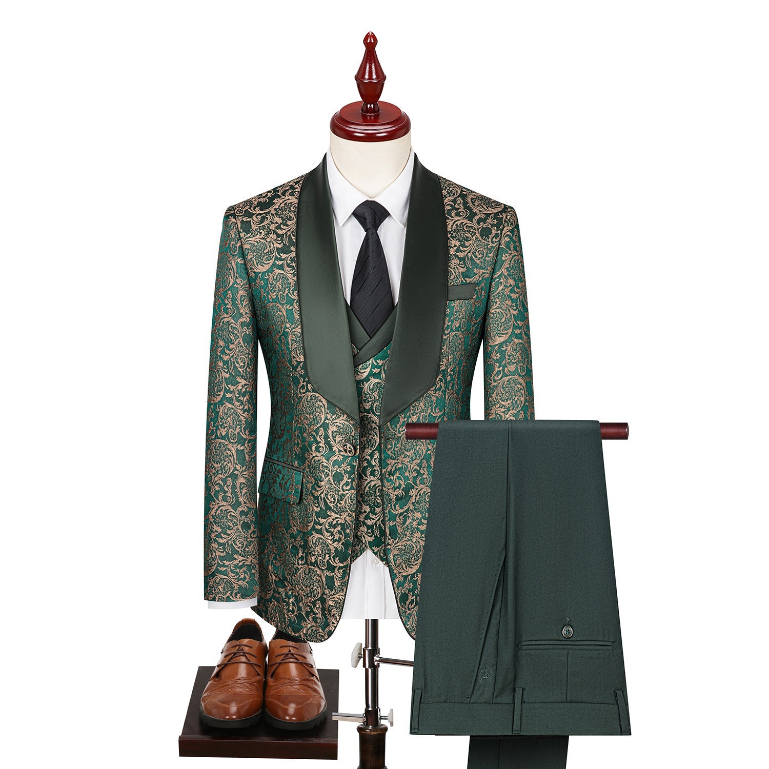 Men's Jacquard Luxury Suit CERPELO