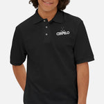 Men's piqué polo shirt