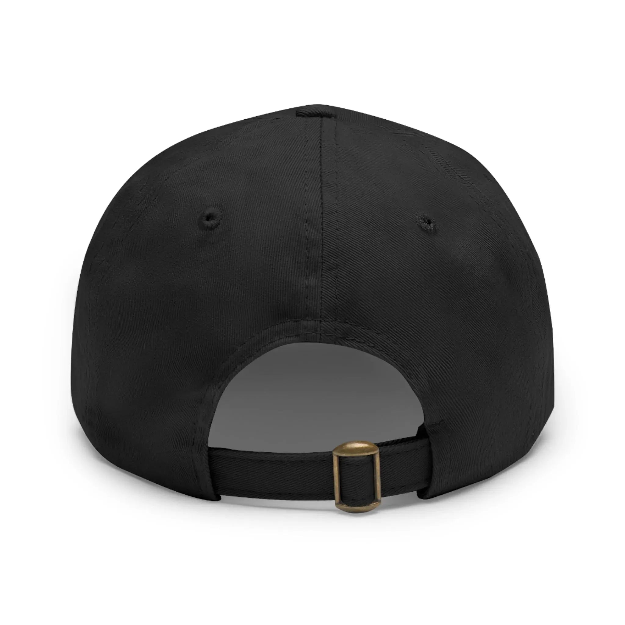 leather patch hat