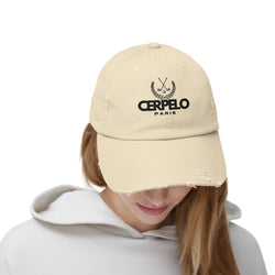 Image of Unisex Distressed Cap, Hats, CERPELO