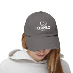 Image of Unisex Distressed Cap, Hats, CERPELO