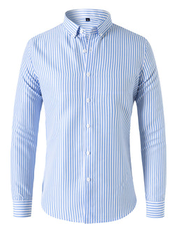 Image of Men's Striped Long Sleeve Shirt