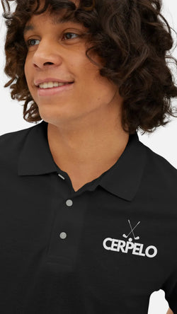 Image of Men's piqué polo shirt