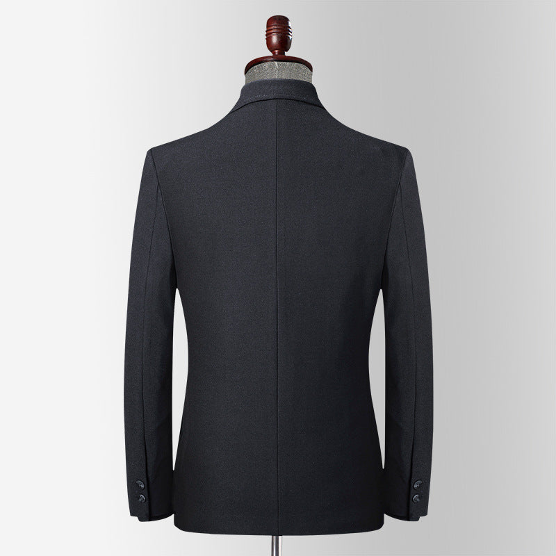 Image of KASMI FULL BLACK CASUAL SUIT CERPELO
