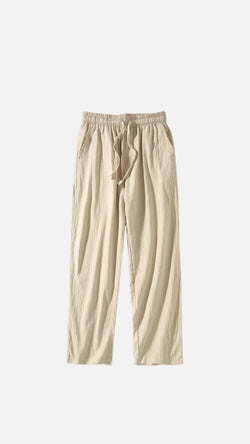 Image of Loose Linen Casual Pants for Men - Cerpelo