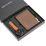 Men's Casual Luxury Wallet with Quartz Watch, Menswear, Uncategorized, CERPELO