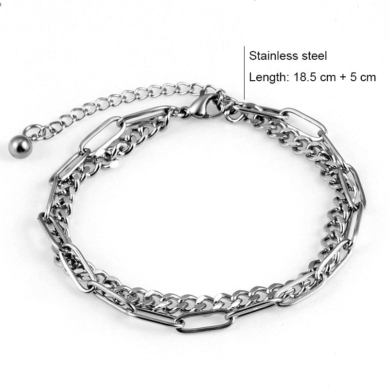 Versatile Double-Layer Bracelet