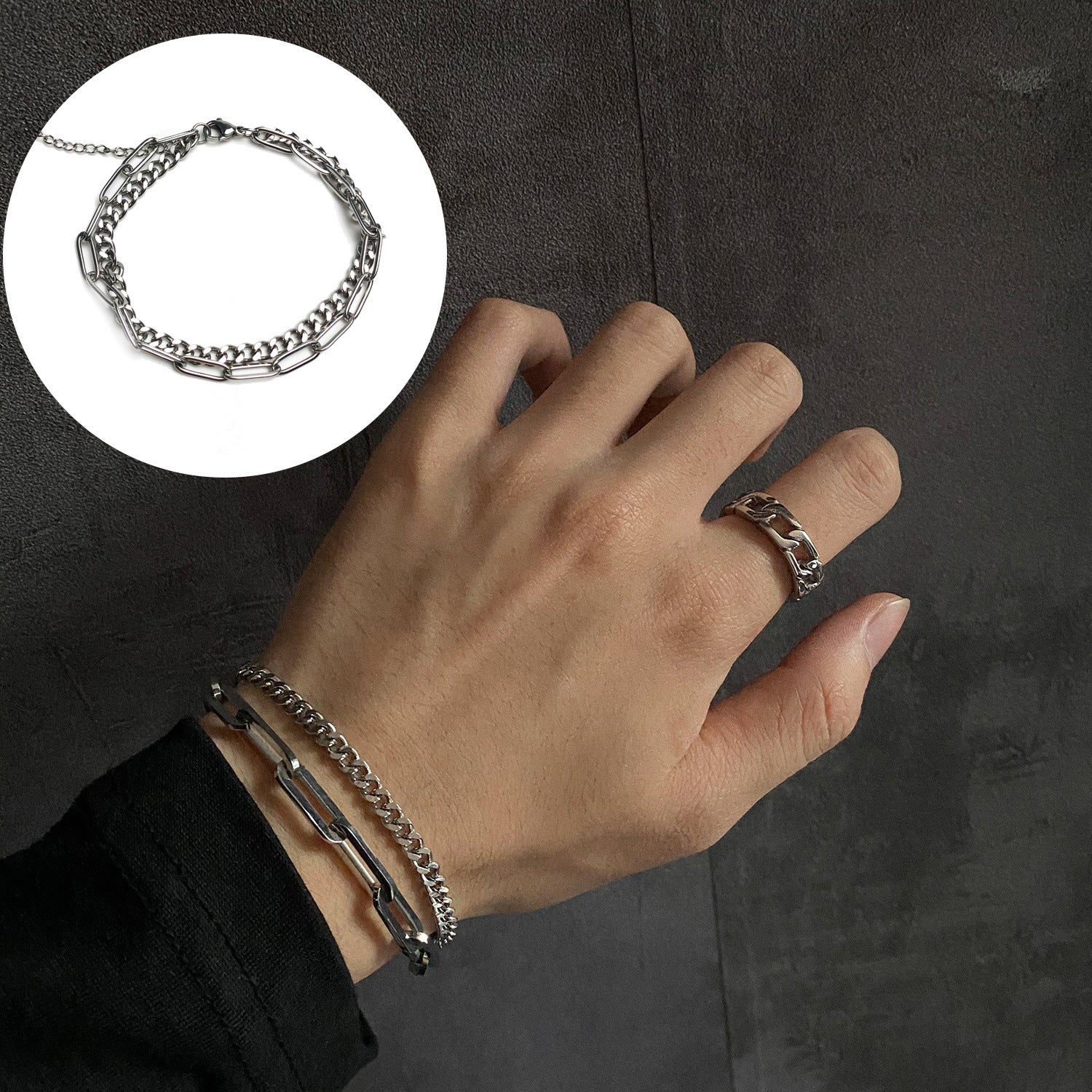 Versatile Double-Layer Bracelet