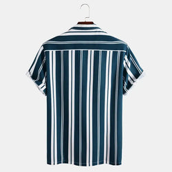 Image of Striped Casual Men'S Shirt, Menswear, CERPELO