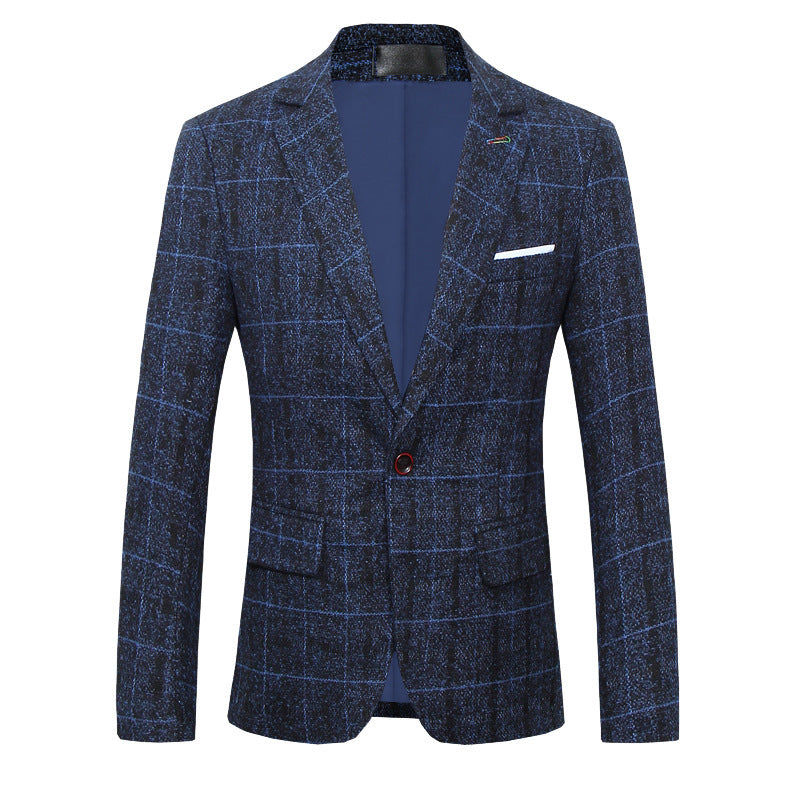 Men's Plaid Suit