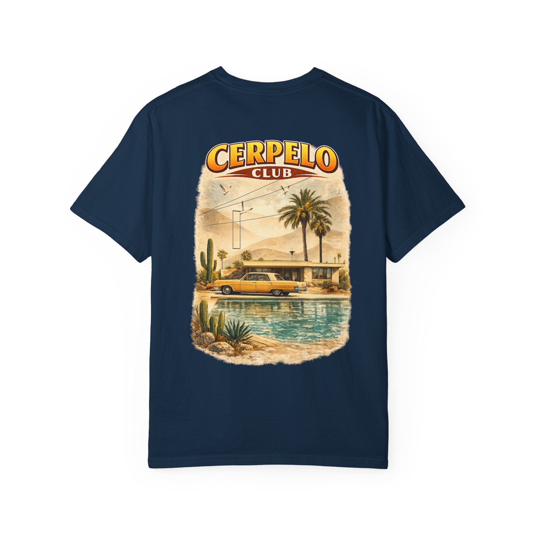 Cerpelo Club Vintage Desert Pool T-Shirt - CERPELO