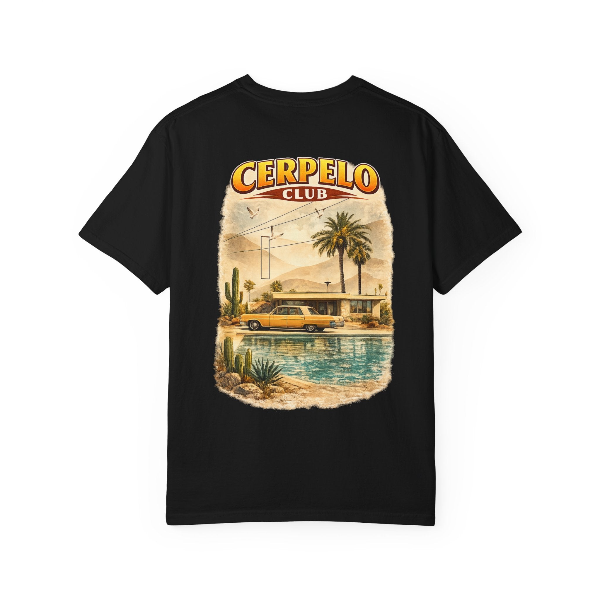 Cerpelo Club Vintage Desert Pool T-Shirt - CERPELO
