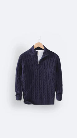 Image of TEVIKE | Old Money Sweater Men - CERPELO