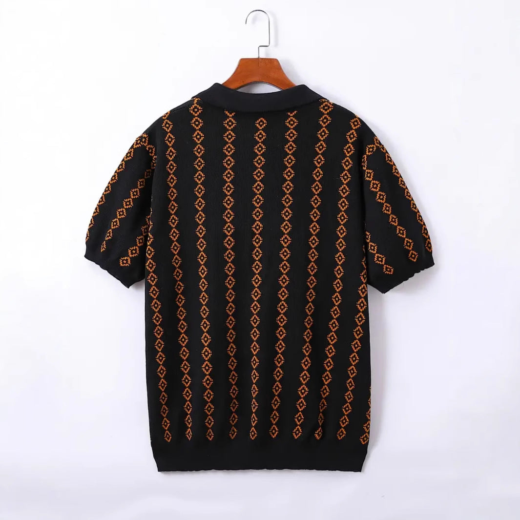 Image of Jacquard T-shirt - CERPELO