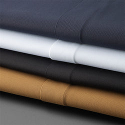 Collection of Summer Ultra-thin Silky Ice Silk Seamless Short Sleeve Shirt Outfit, Menswear, CERPELO in a gallery layout