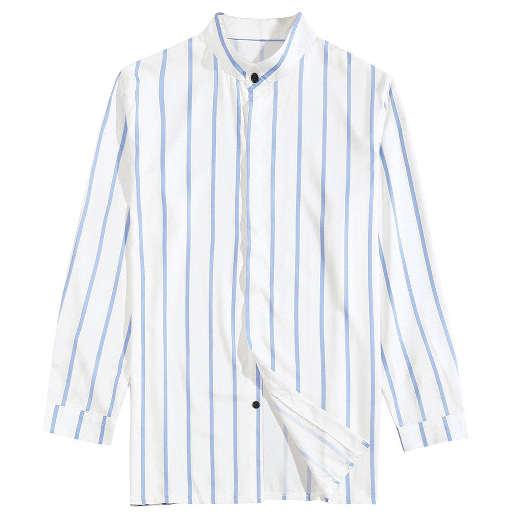 LAPEL -Cardigan long sleeve casual shirt