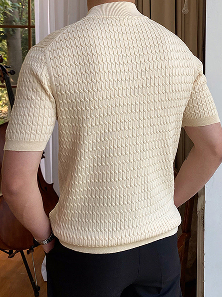 Men's Casual Old Money Knitwear Top